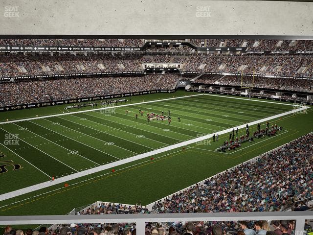 Caesars Superdome - Section Suite 336 Seat View