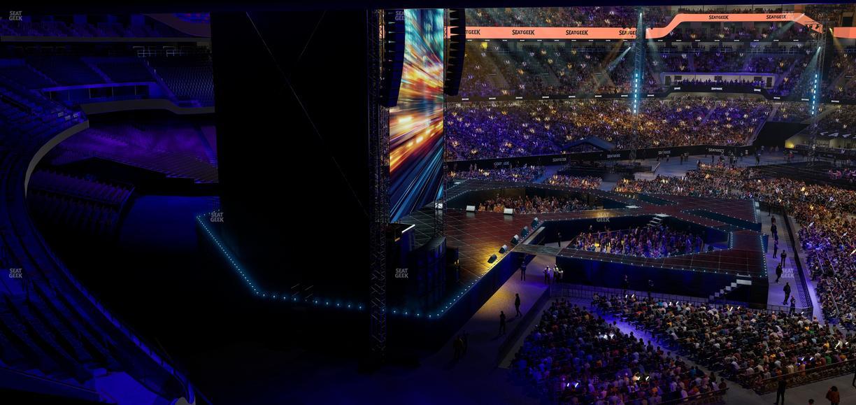 Caesars Superdome - Section Suite 336 Seat View