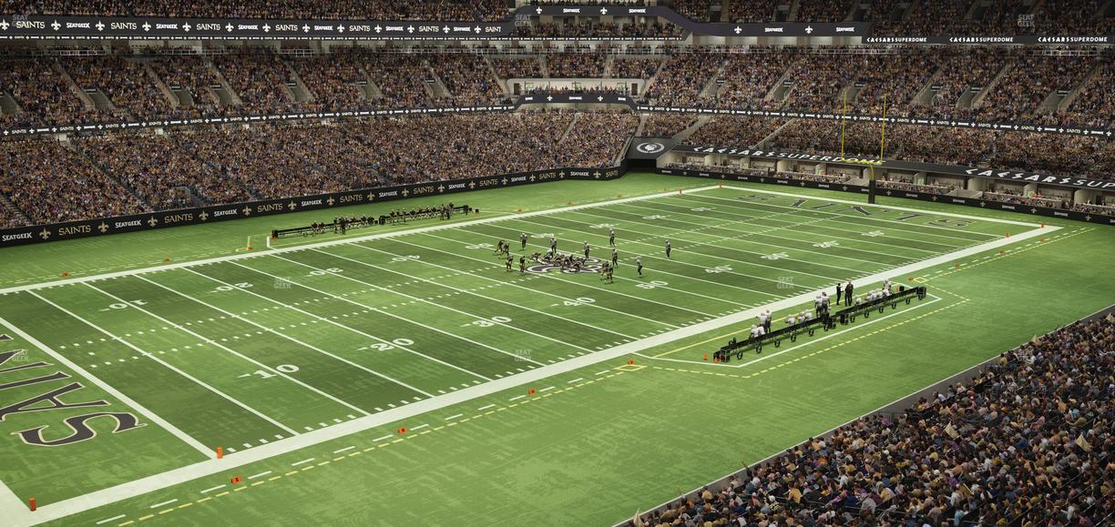 Caesars Superdome - Section Suite 336 Seat View