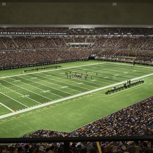 Caesars Superdome - Section Suite 336 Seat View