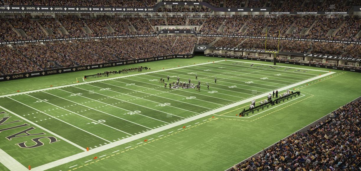 Caesars Superdome - Section Suite 337 Seat View