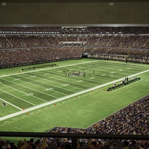 Caesars Superdome - Section Suite 337 Seat View