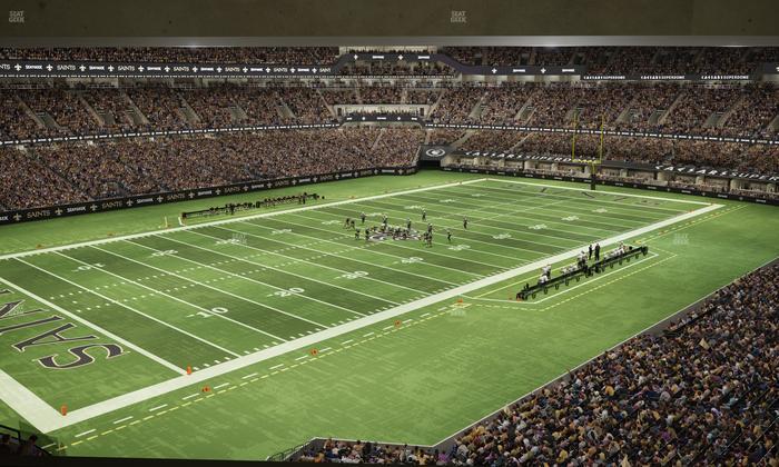Caesars Superdome - Section Suite 337 Seat View