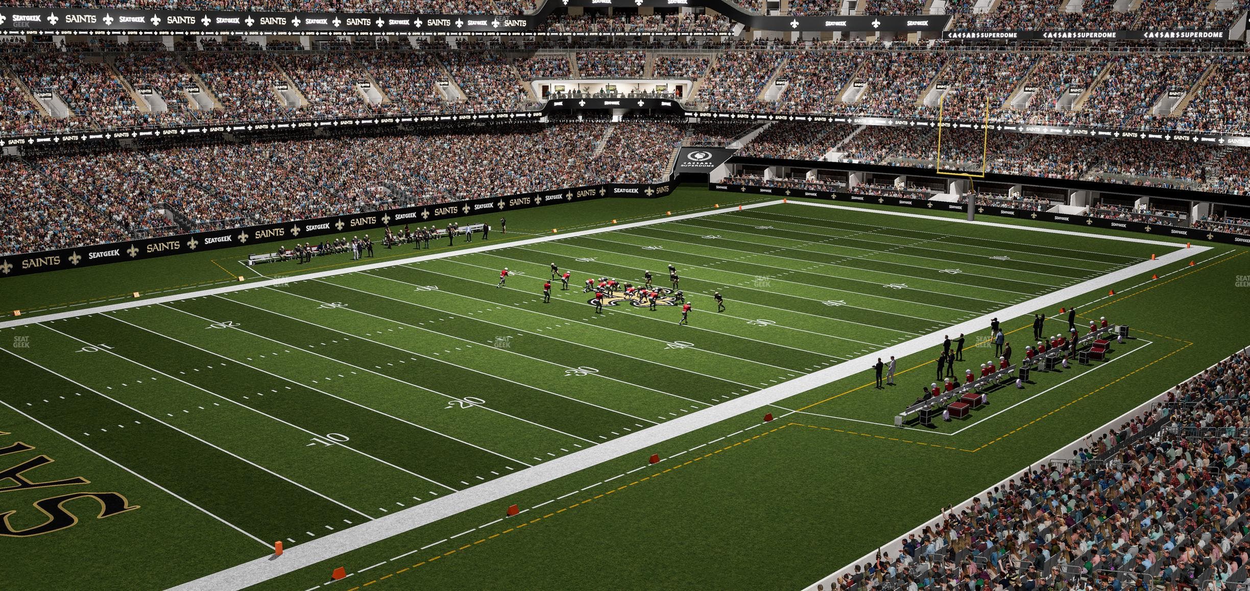 Caesars Superdome - Section Suite 337 Seat View