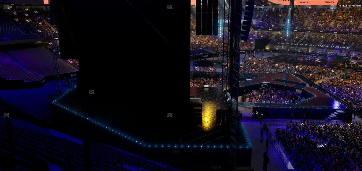 Caesars Superdome - Section Suite 338 Seat View