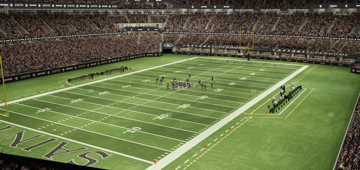 Caesars Superdome - Section Suite 338 Seat View