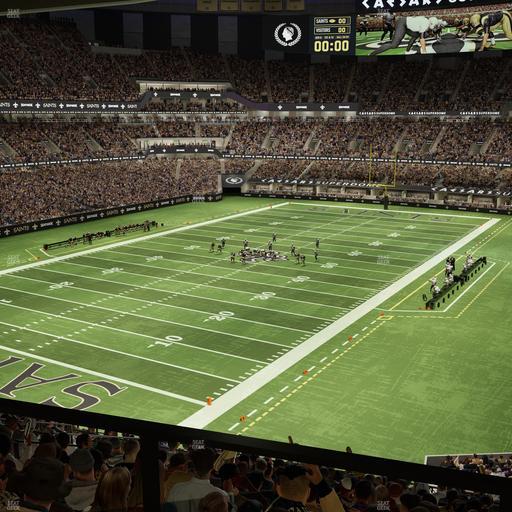 Caesars Superdome - Section Suite 338 Seat View