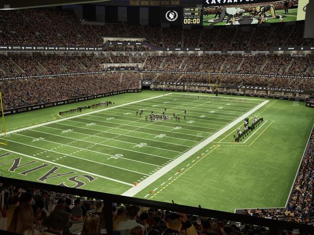 Caesars Superdome - Section Suite 338 Seat View