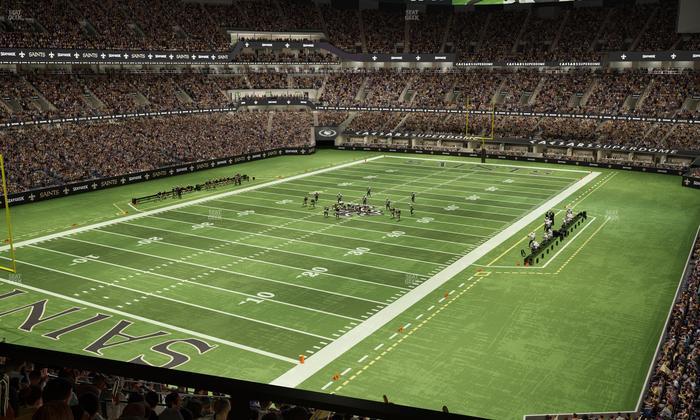 Caesars Superdome - Section Suite 338 Seat View