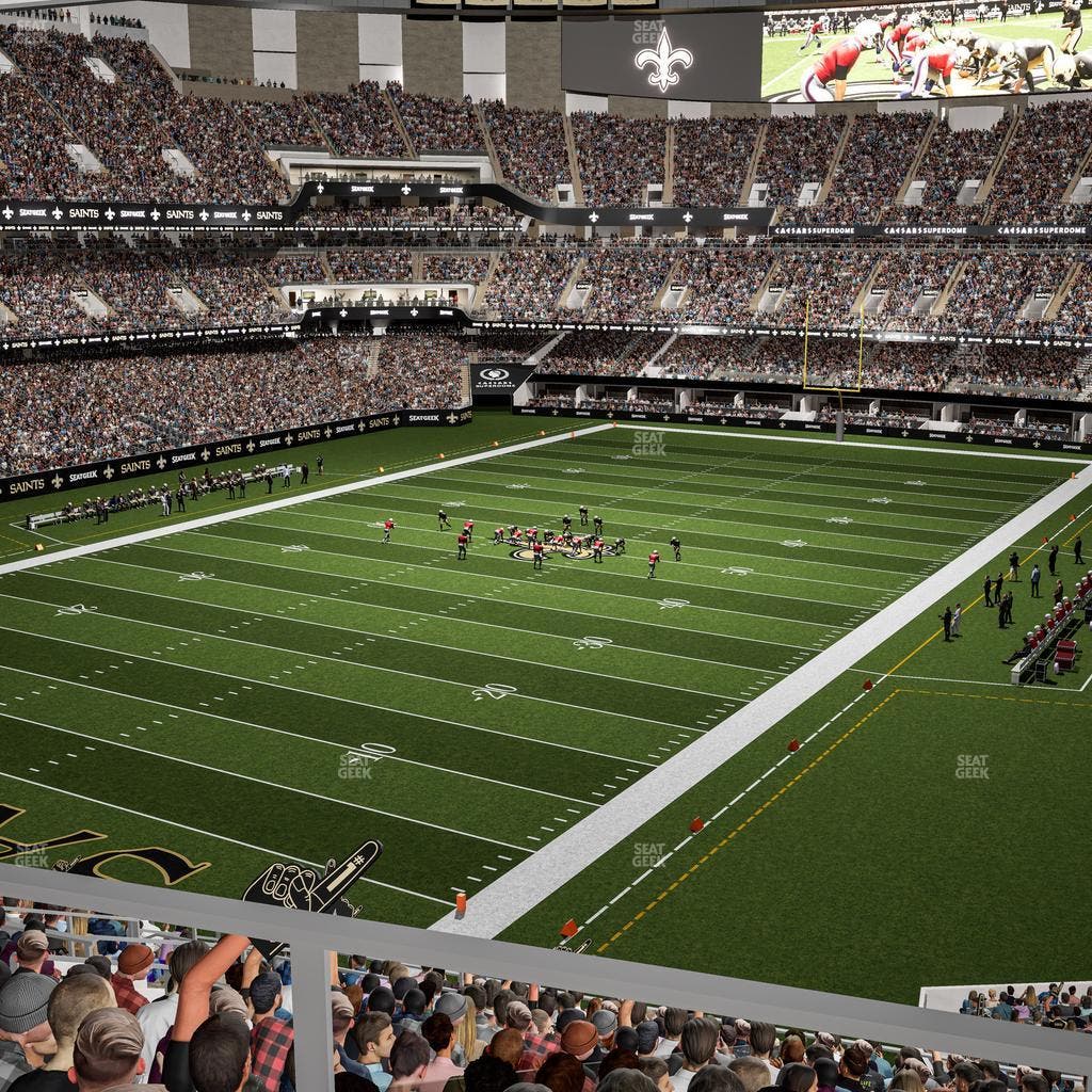 Caesars Superdome - Section Suite 338 Seat View