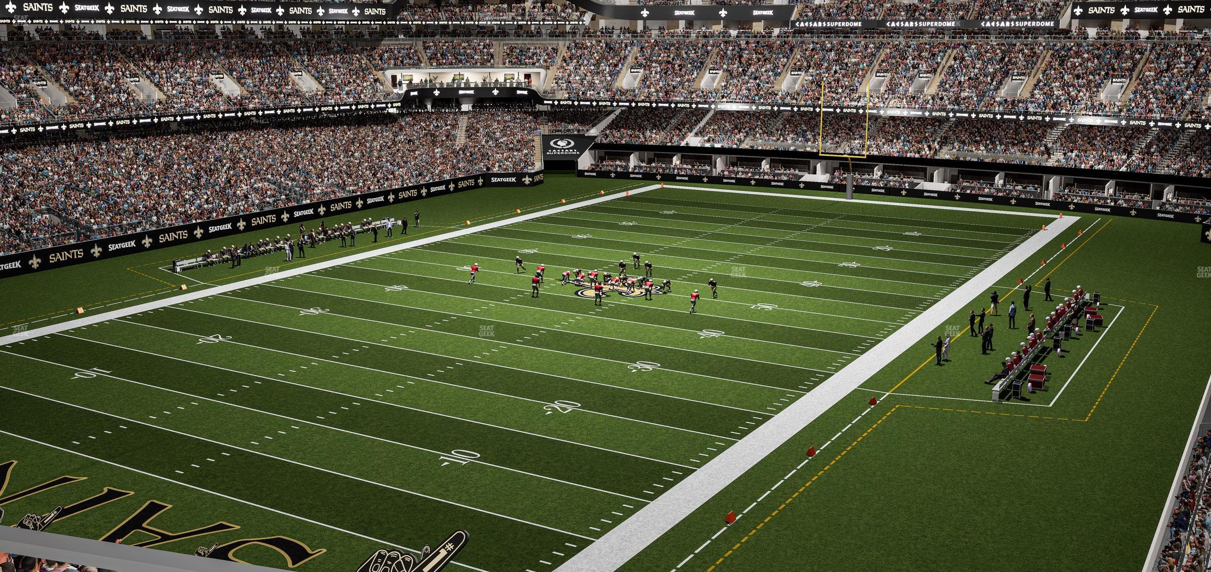 Caesars Superdome - Section Suite 338 Seat View