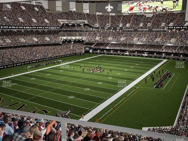 Caesars Superdome - Section Suite 338 Seat View