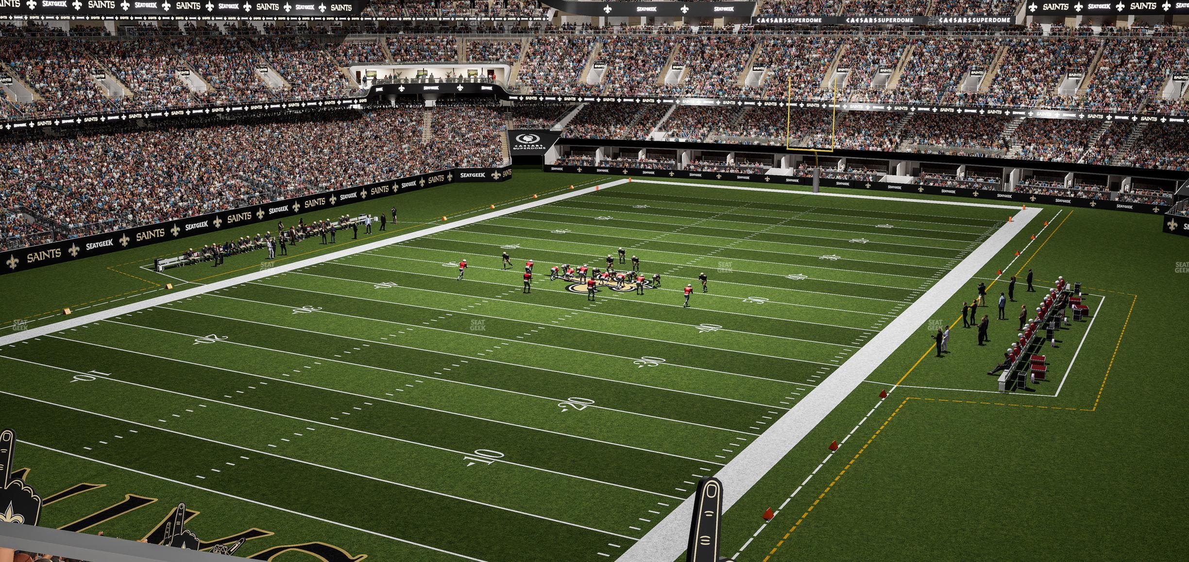 Caesars Superdome - Section Suite 339 Seat View