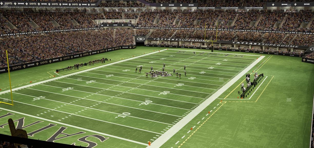 Caesars Superdome - Section Suite 339 Seat View