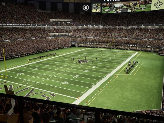 Caesars Superdome - Section Suite 339 Seat View
