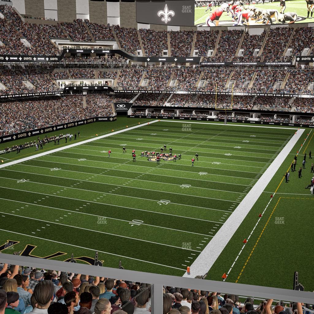 Caesars Superdome - Section Suite 340 Seat View