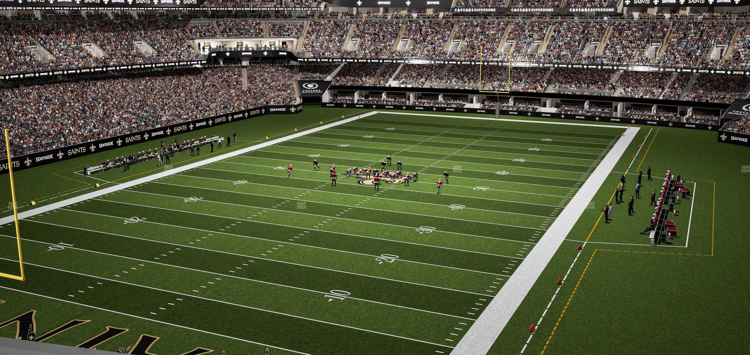 Caesars Superdome - Section Suite 340 Seat View