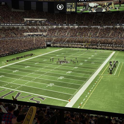 Caesars Superdome - Section Suite 340 Seat View