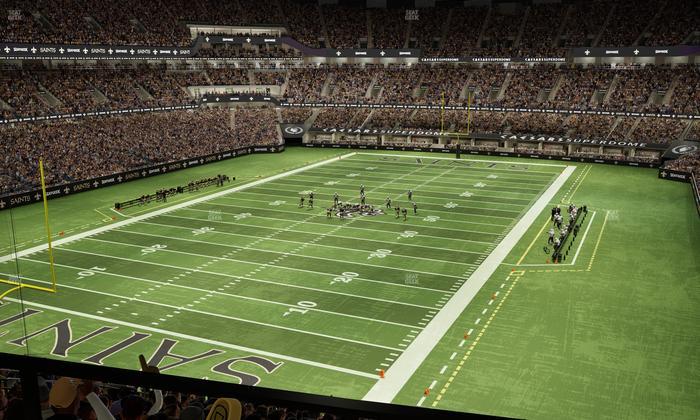 Caesars Superdome - Section Suite 340 Seat View