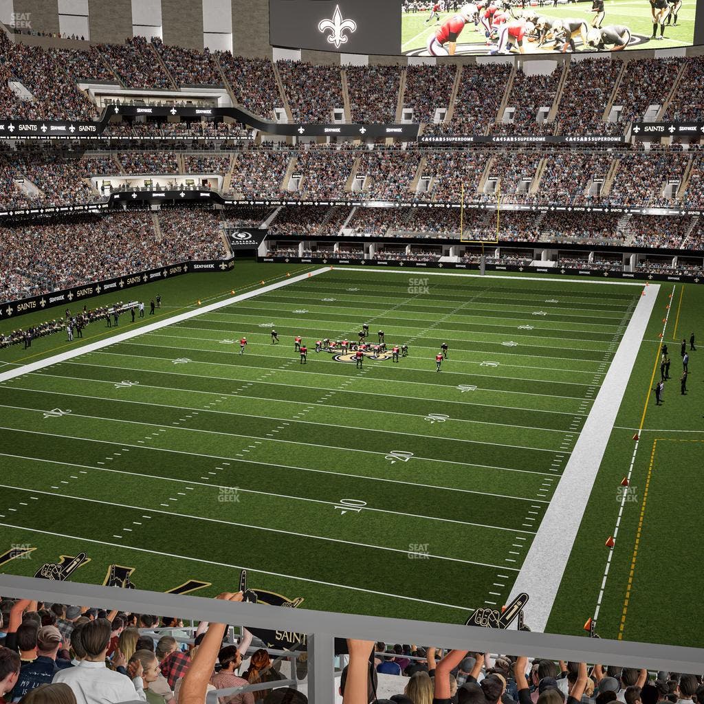 Caesars Superdome - Section Suite 341 Seat View