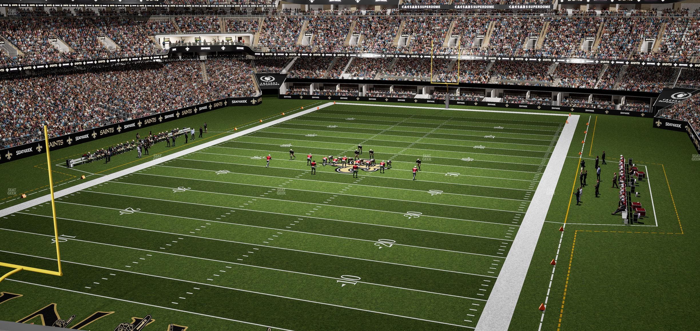 Caesars Superdome - Section Suite 341 Seat View