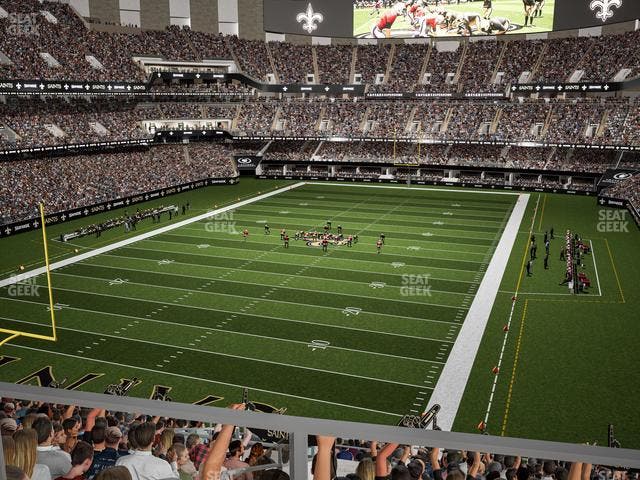 Caesars Superdome - Section Suite 341 Seat View