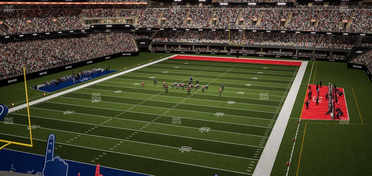 Caesars Superdome - Section Suite 341 Seat View