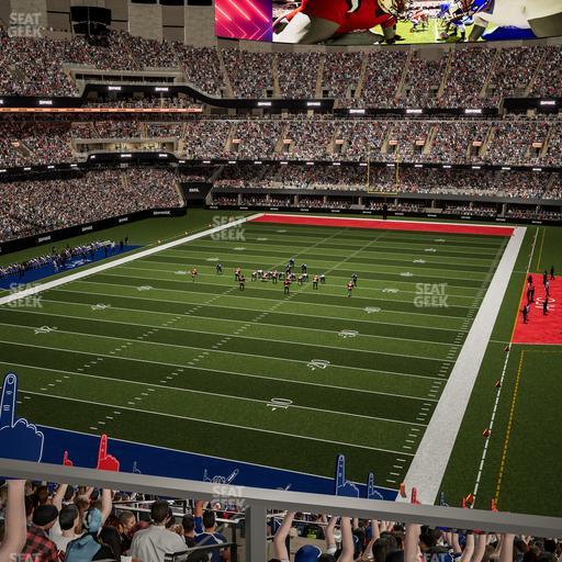 Caesars Superdome - Section Suite 341 Seat View