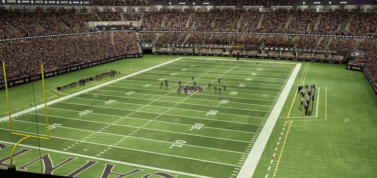Caesars Superdome - Section Suite 341 Seat View