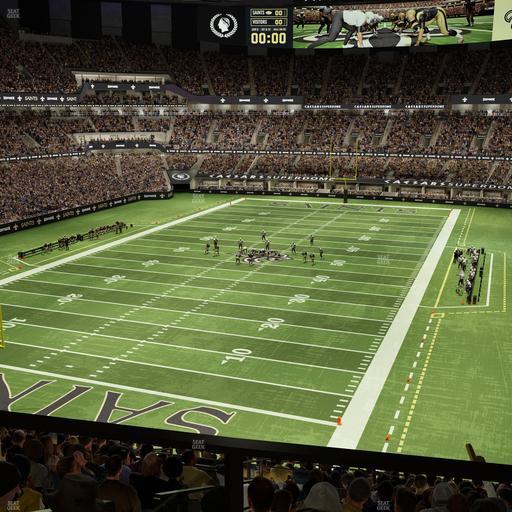 Caesars Superdome - Section Suite 341 Seat View