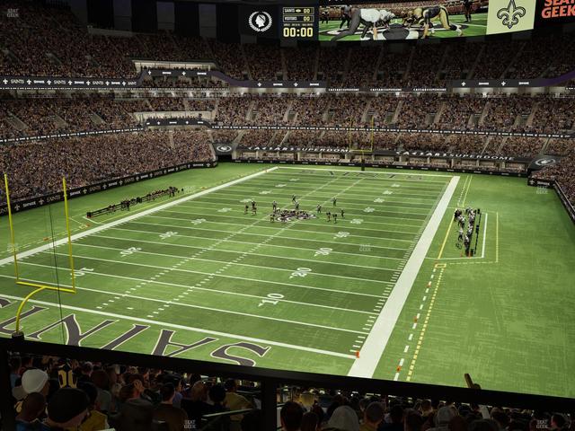 Caesars Superdome - Section Suite 341 Seat View