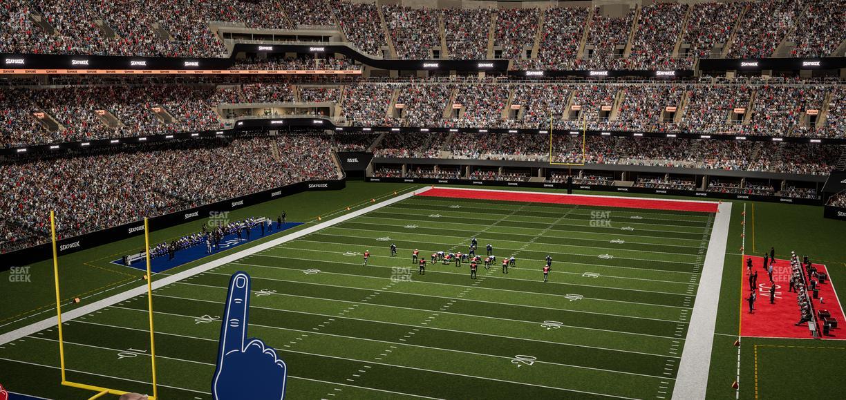 Caesars Superdome - Section Suite 342 Seat View