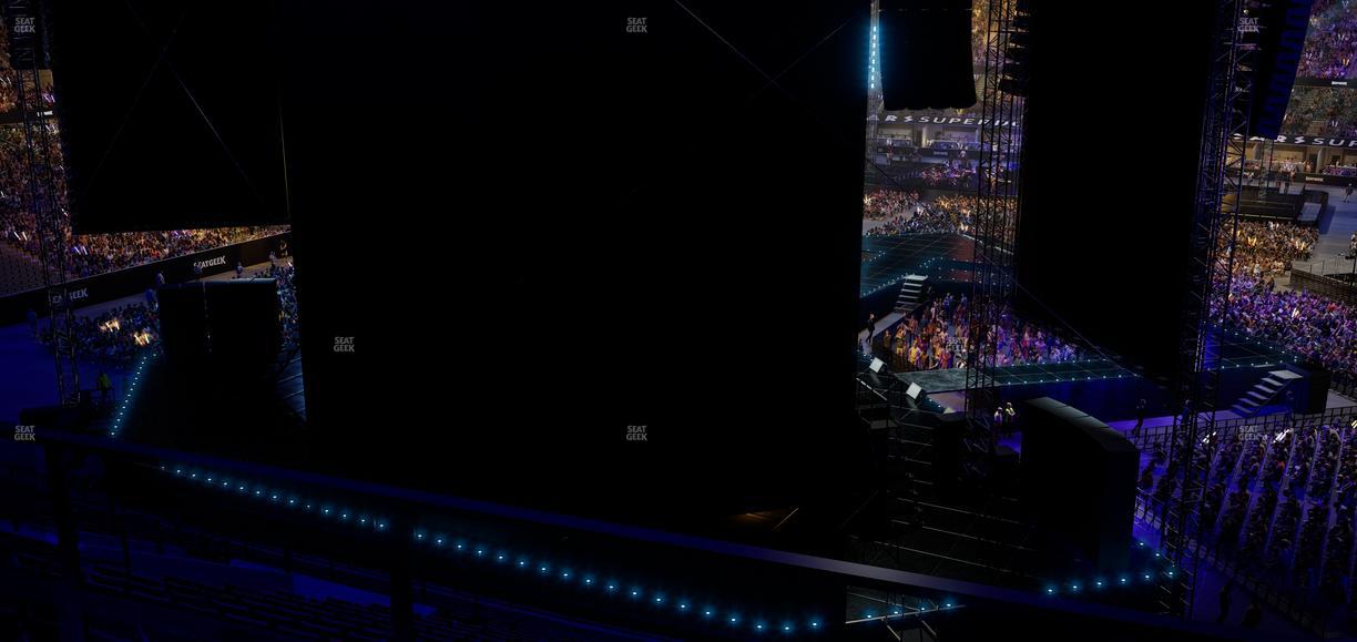 Caesars Superdome - Section Suite 342 Seat View