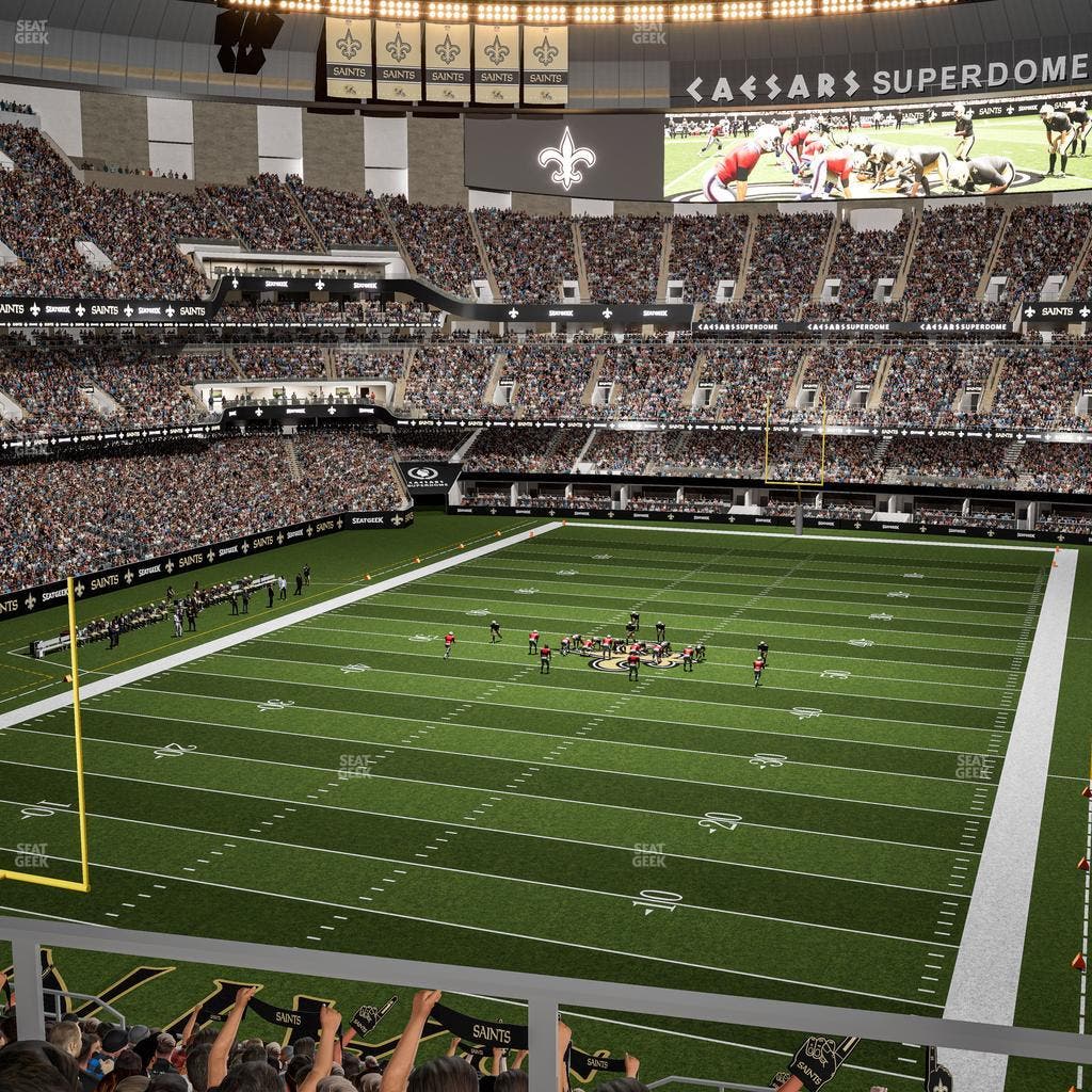 Caesars Superdome - Section Suite 342 Seat View