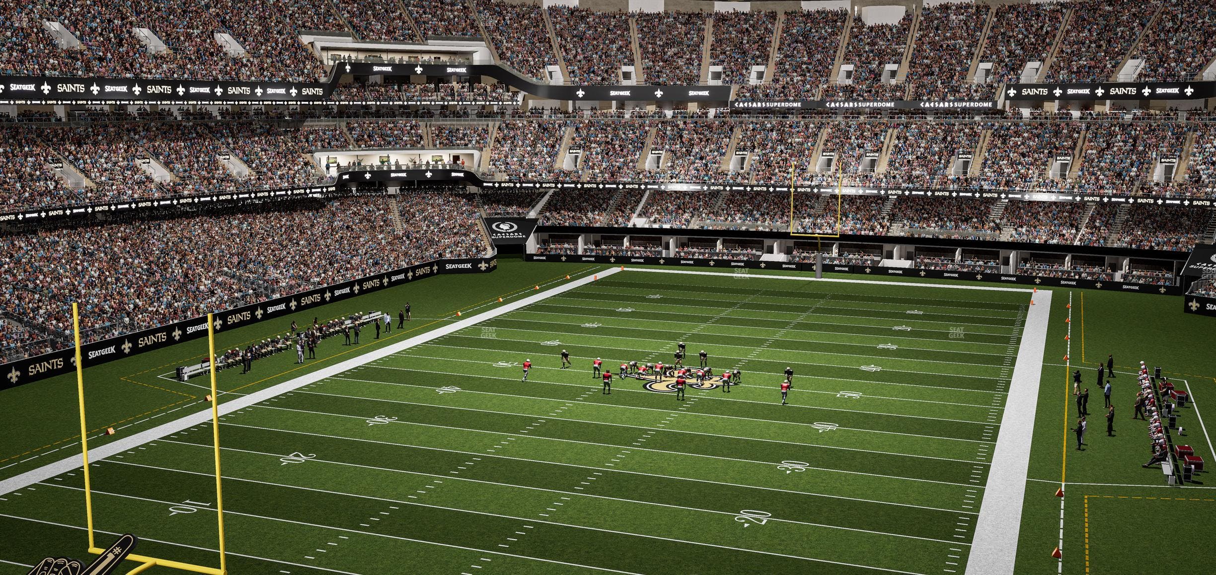 Caesars Superdome - Section Suite 342 Seat View
