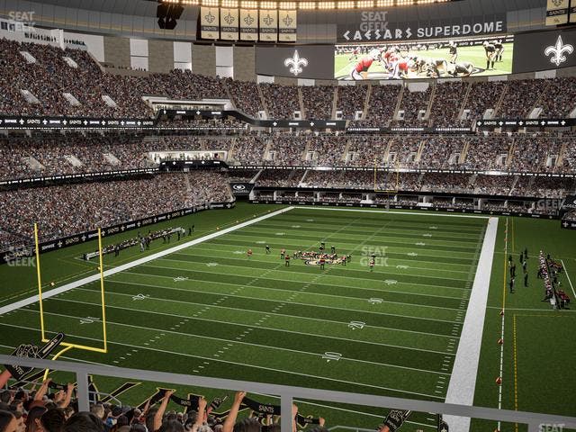 Caesars Superdome - Section Suite 342 Seat View