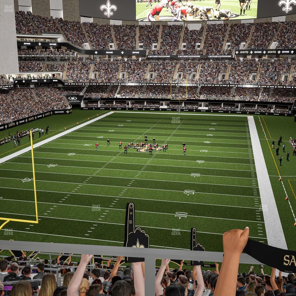 Caesars Superdome - Section Suite 343 Seat View