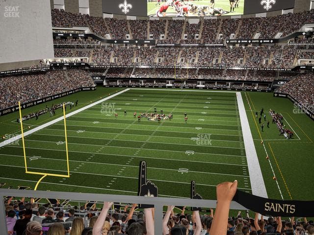 Caesars Superdome - Section Suite 343 Seat View