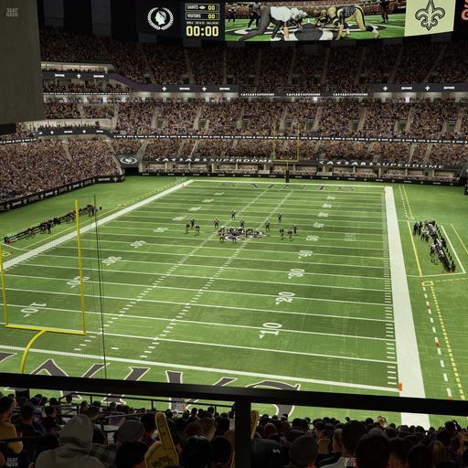 Caesars Superdome - Section Suite 343 Seat View