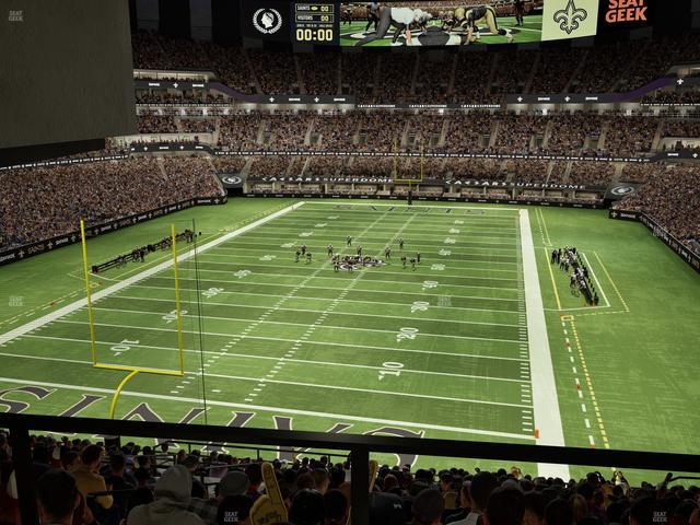 Caesars Superdome - Section Suite 343 Seat View