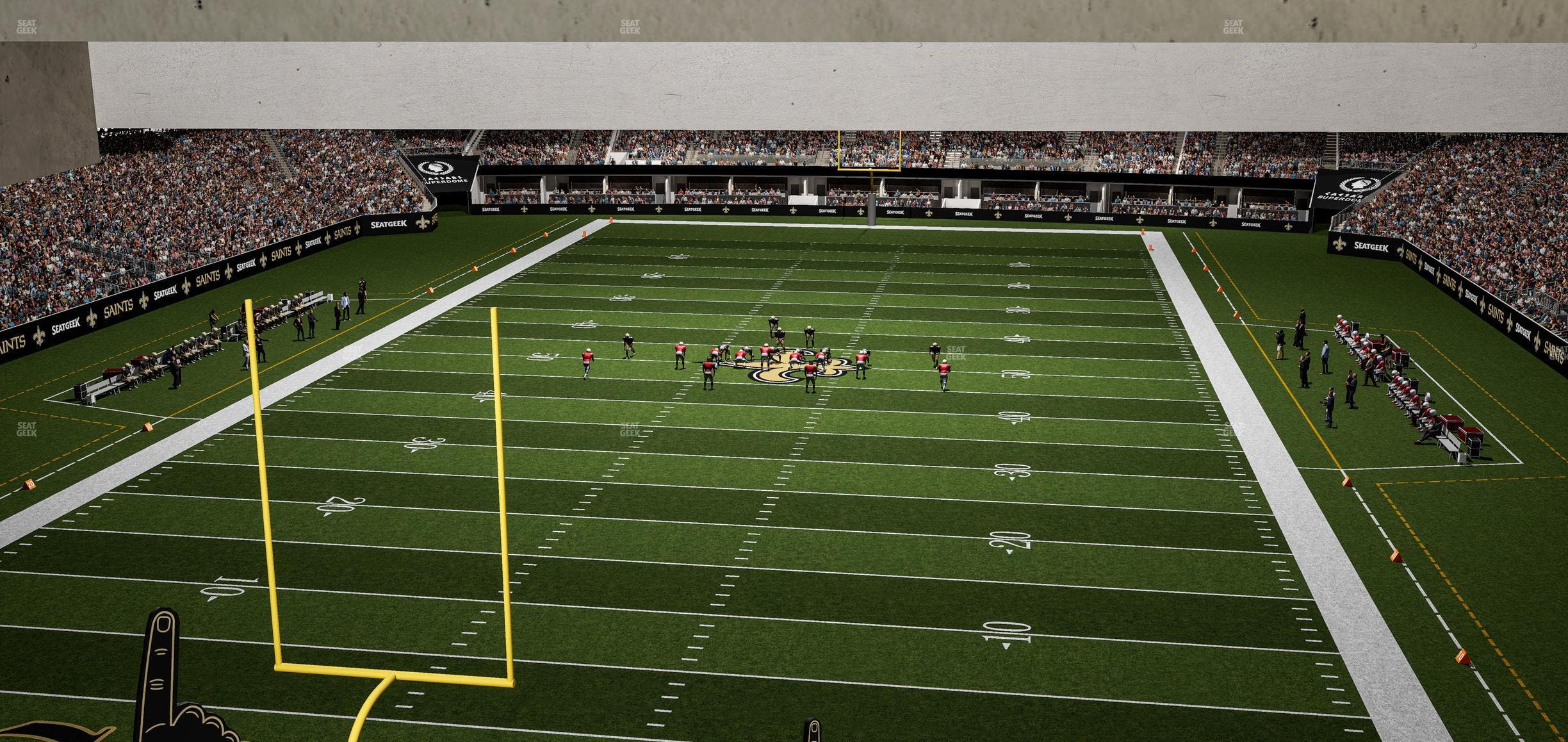 Caesars Superdome - Section Suite 344 Seat View
