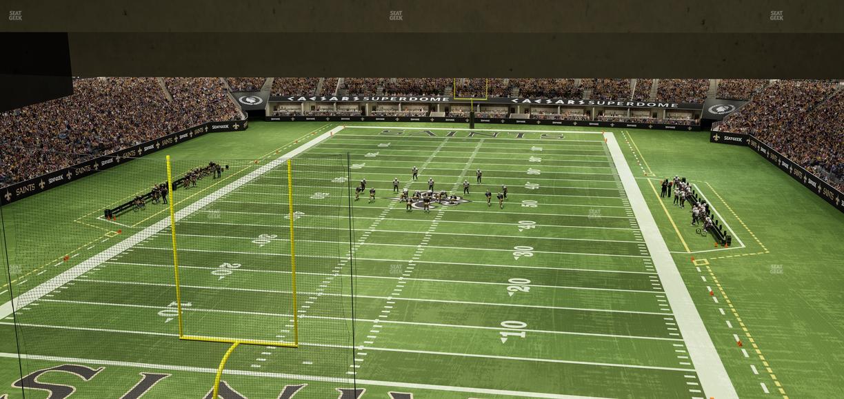 Caesars Superdome - Section Suite 344 Seat View