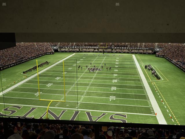 Caesars Superdome - Section Suite 344 Seat View