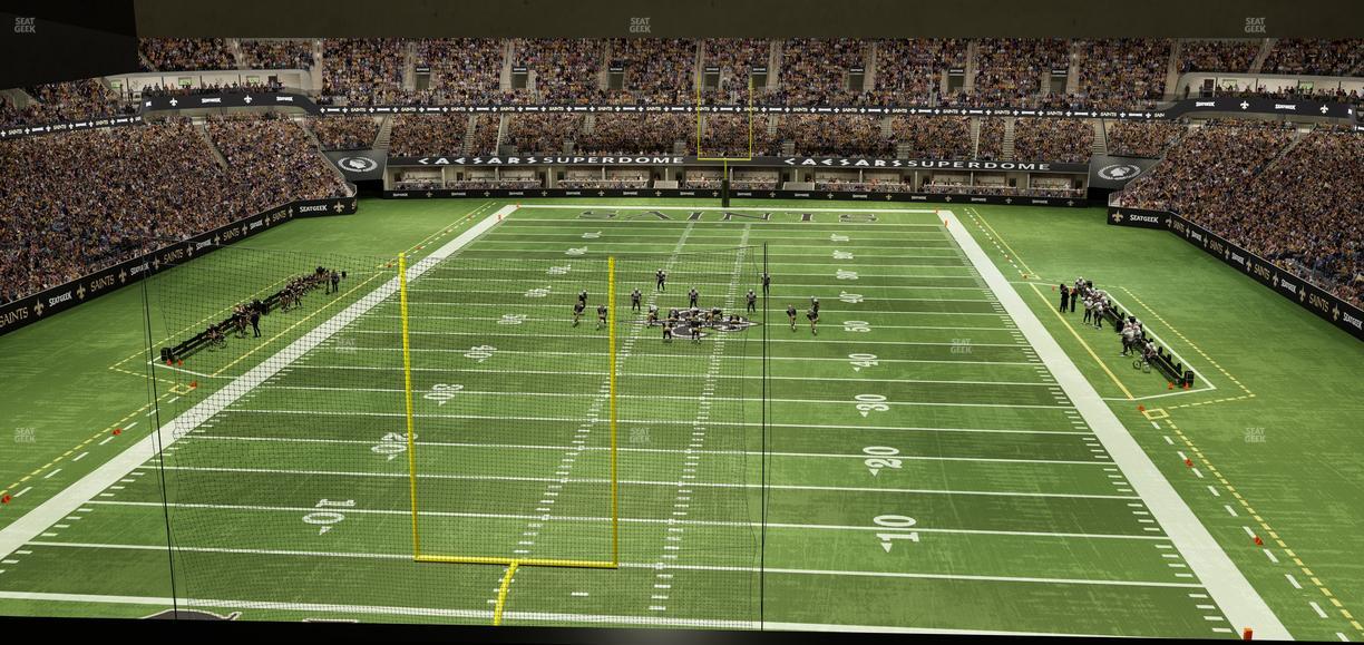 Caesars Superdome - Section Suite 345 Seat View