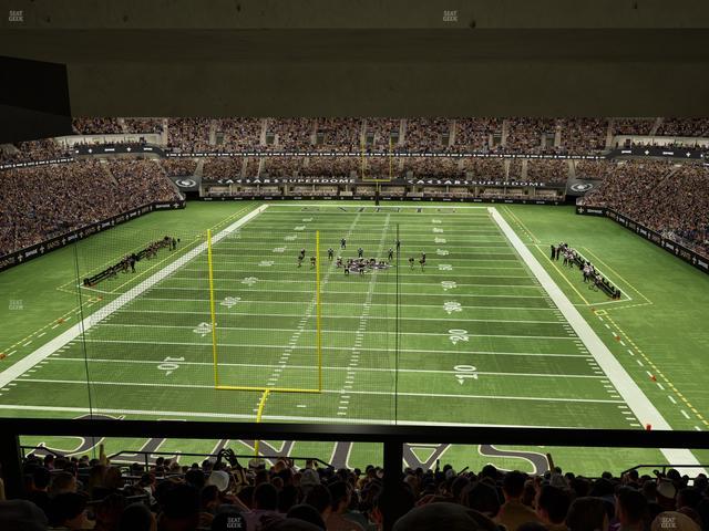 Caesars Superdome - Section Suite 345 Seat View