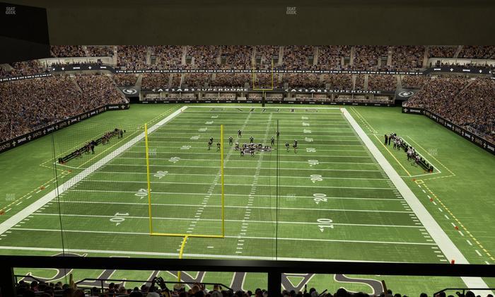 Caesars Superdome - Section Suite 345 Seat View