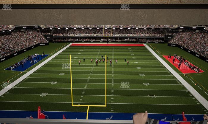 Caesars Superdome - Section Suite 345 Seat View