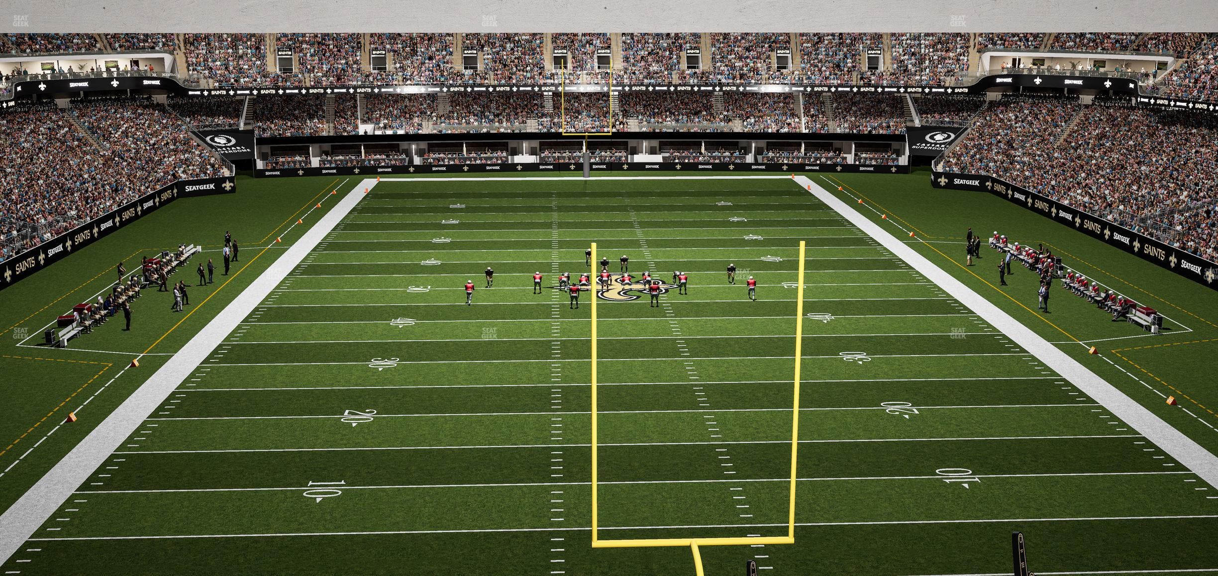 Caesars Superdome - Section Suite 346 Seat View