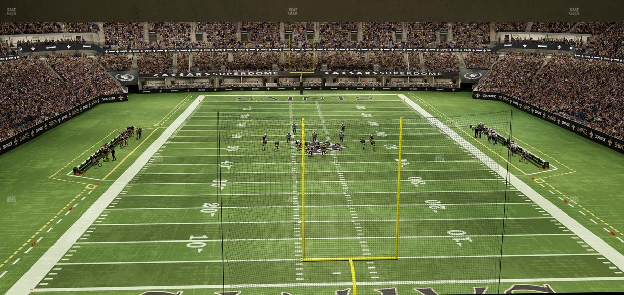 Caesars Superdome - Section Suite 346 Seat View