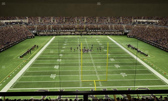 Caesars Superdome - Section Suite 346 Seat View